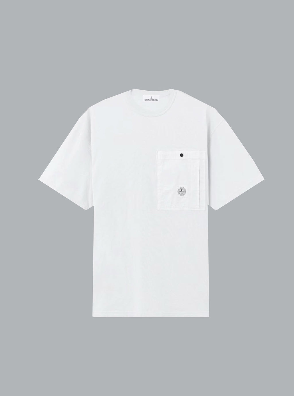 COMBED ORGANIC COTTON JERSEY T-SHIRT SKY BLUE