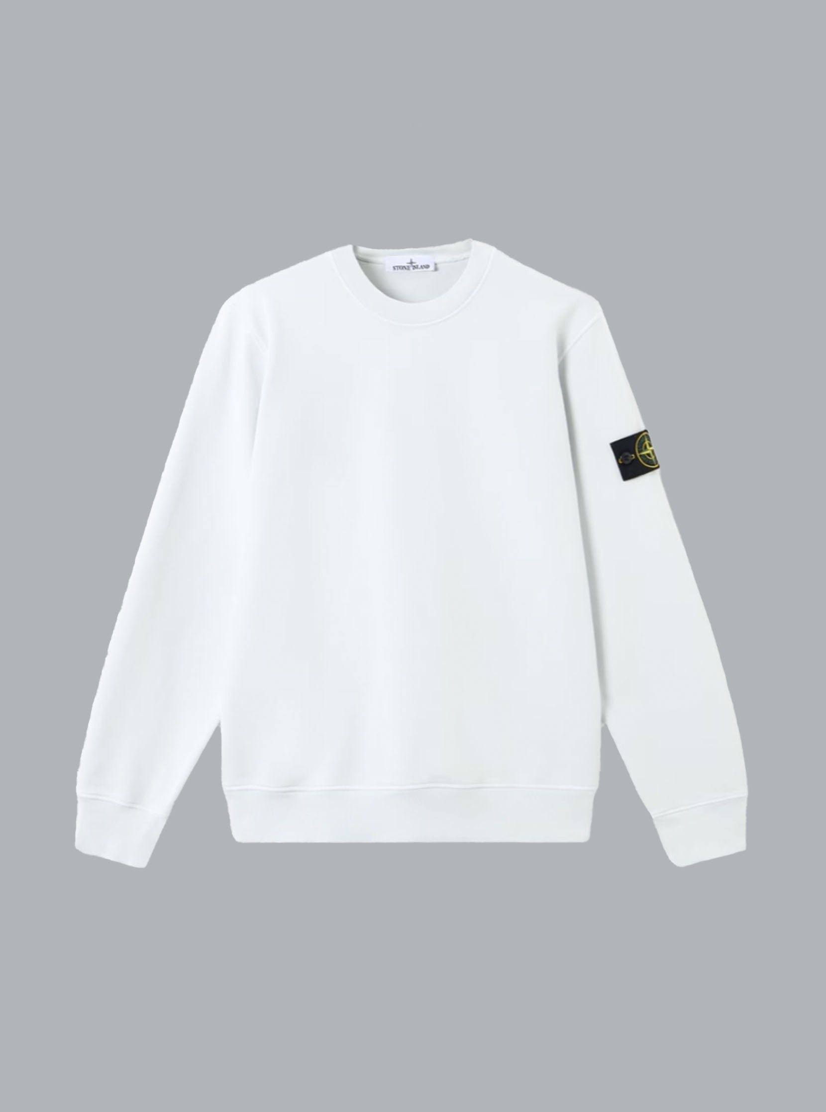 ORGANIC COTTON FLEECE SWEATSHIRT SKY BLUE