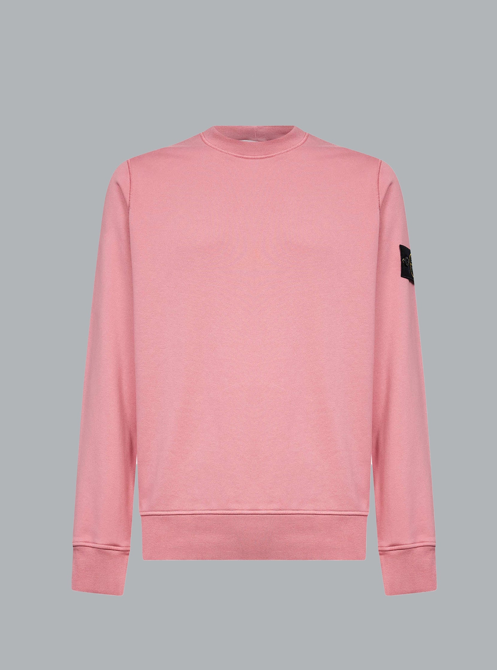 ORGANIC COTTON FLEECE SWEATSHIRT OLEANDER