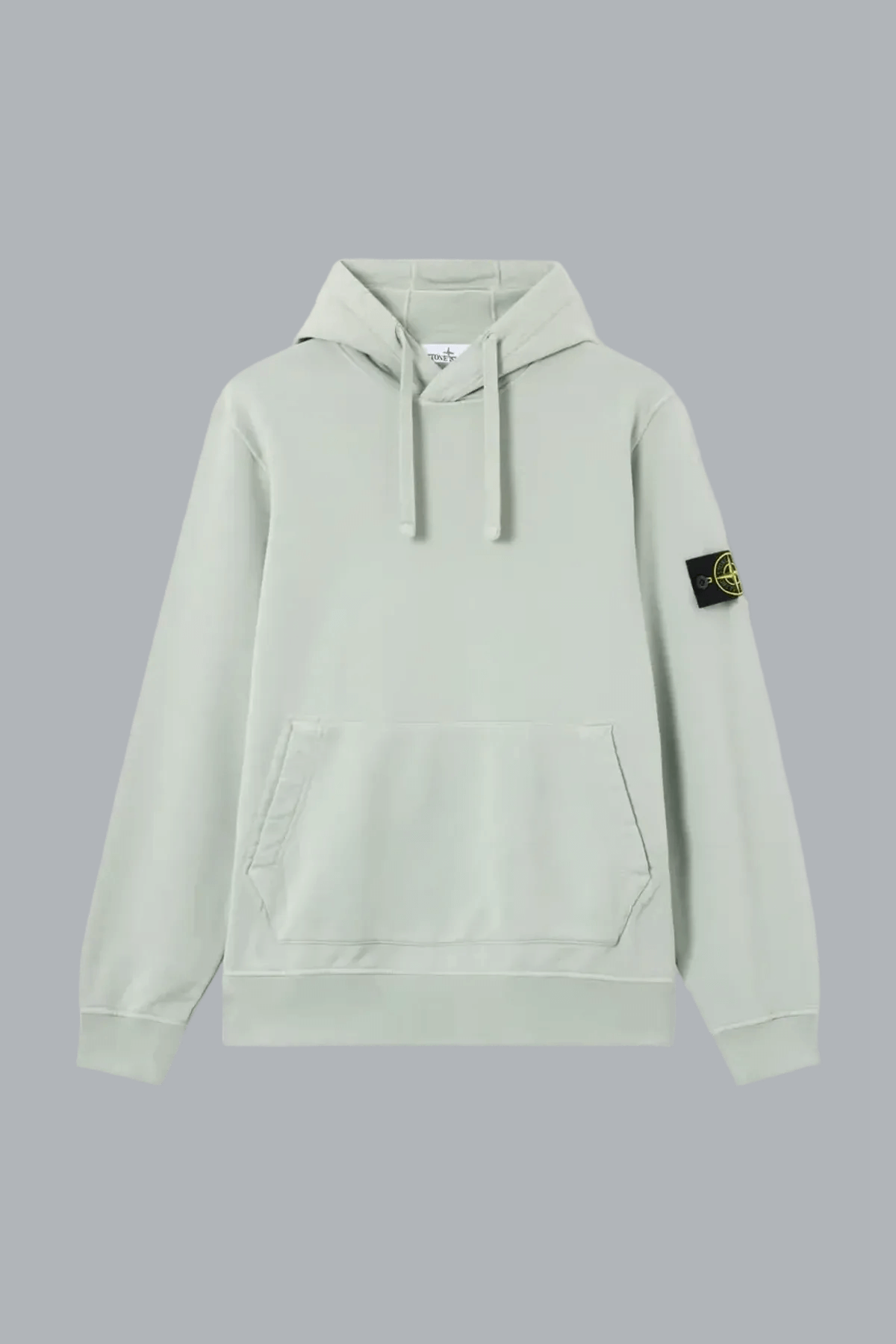 ORGANIC COTTON FLEECE HOODIE SWEATER SAGE