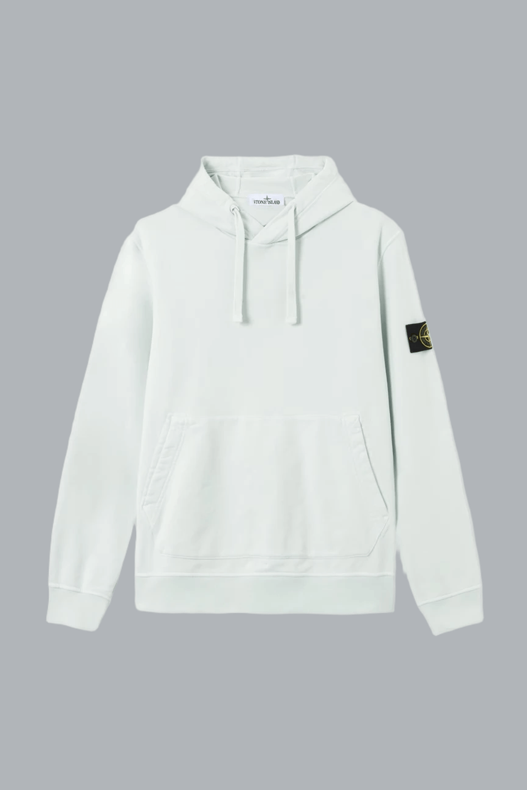 ORGANIC COTTON FLEECE HOODIE SWEATER SKY BLUE