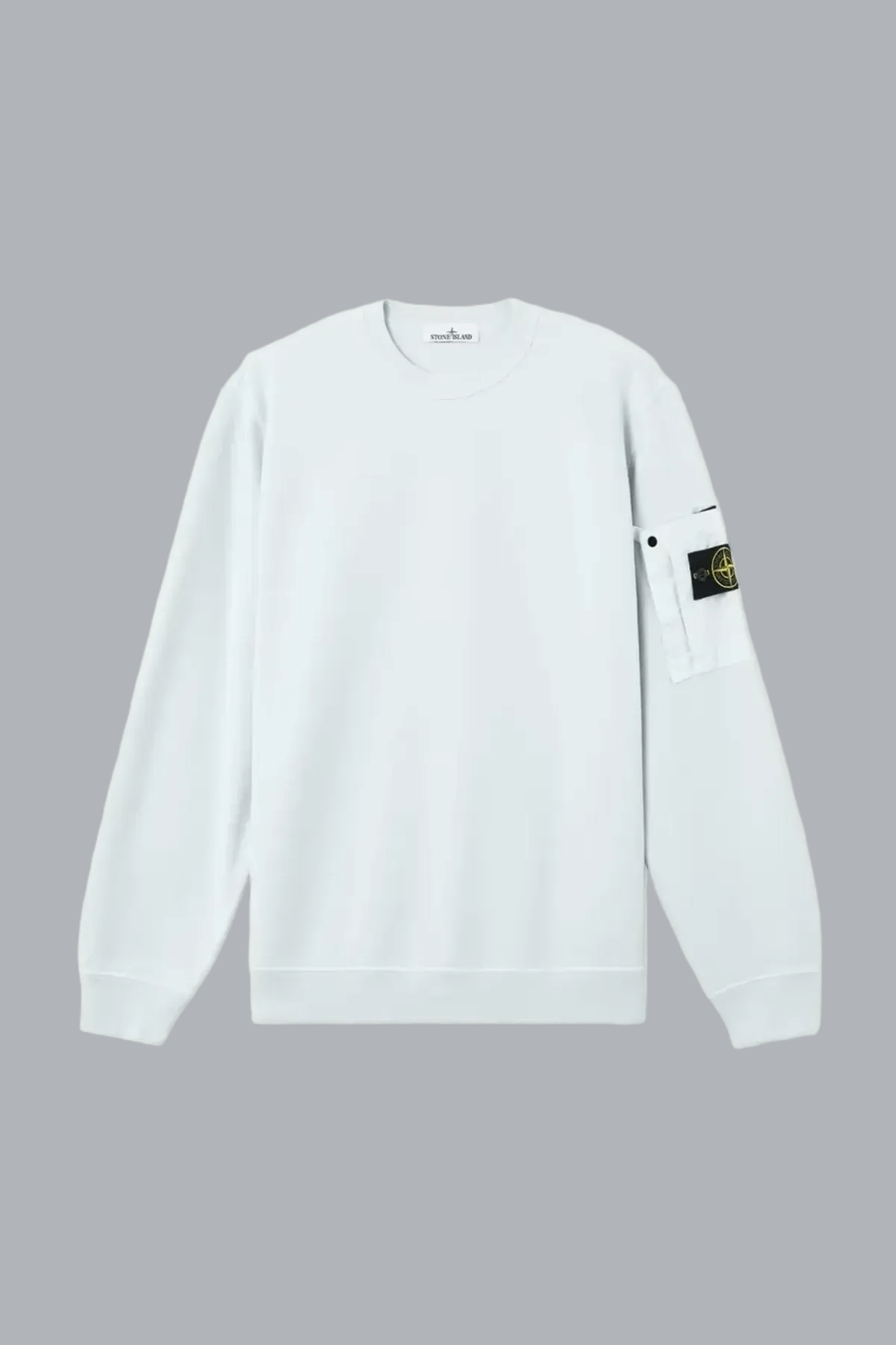 COTTON FLEECE WITH SEASONAL POCKET SWEATSHIRT SKY BLUE