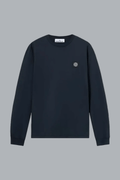 60/2 COTTON JERSEY T-SHIRT NAVY BLUE