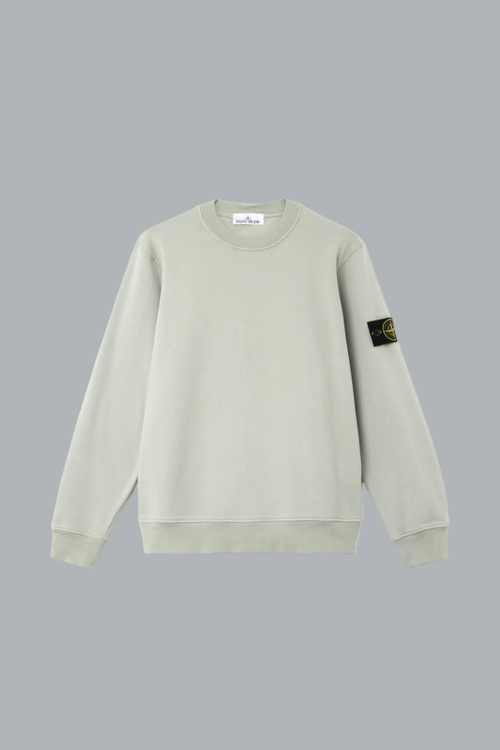ORGANIC COTTON FLEECE SWEATSHIRT SAGE