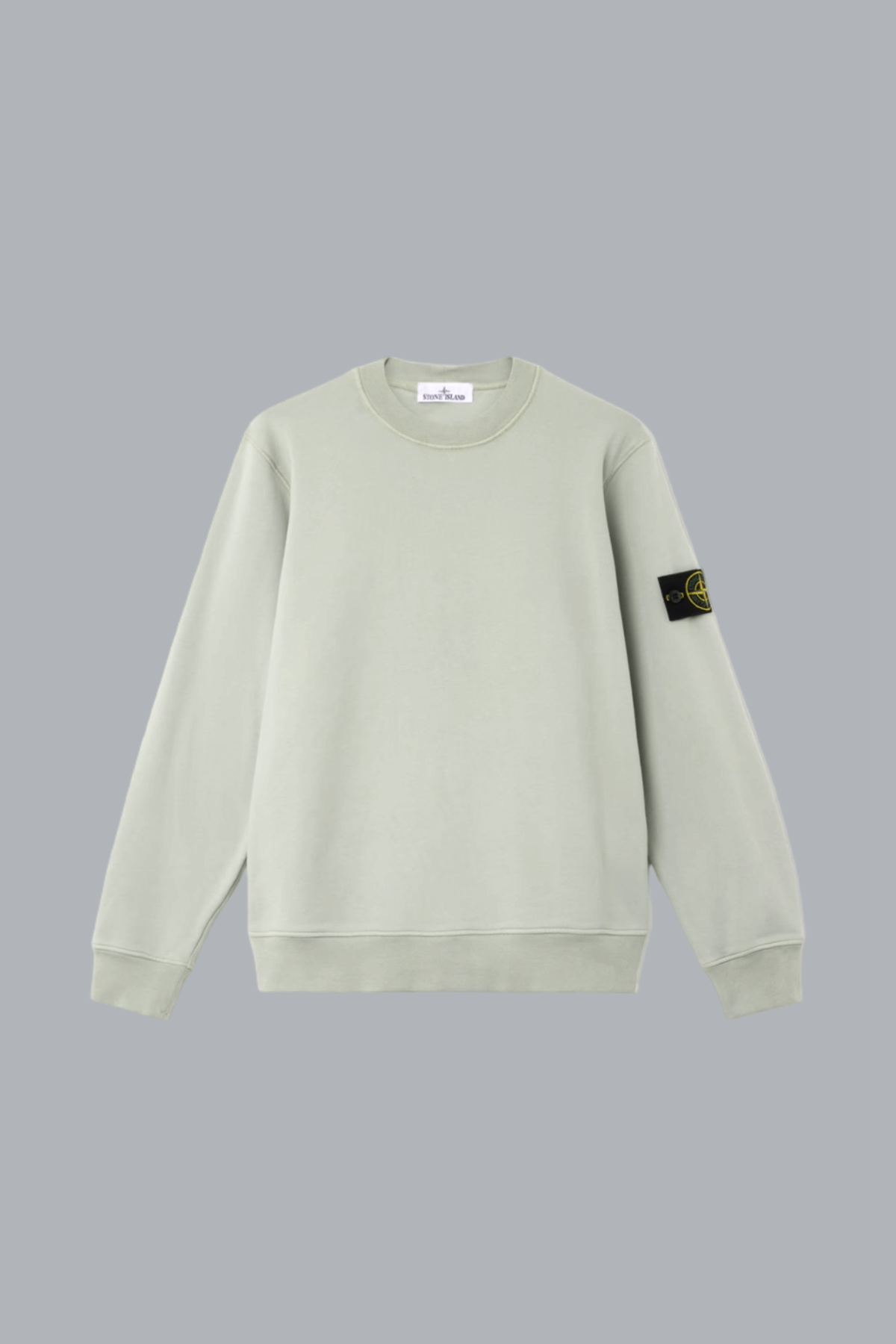 ORGANIC COTTON FLEECE SWEATSHIRT SAGE