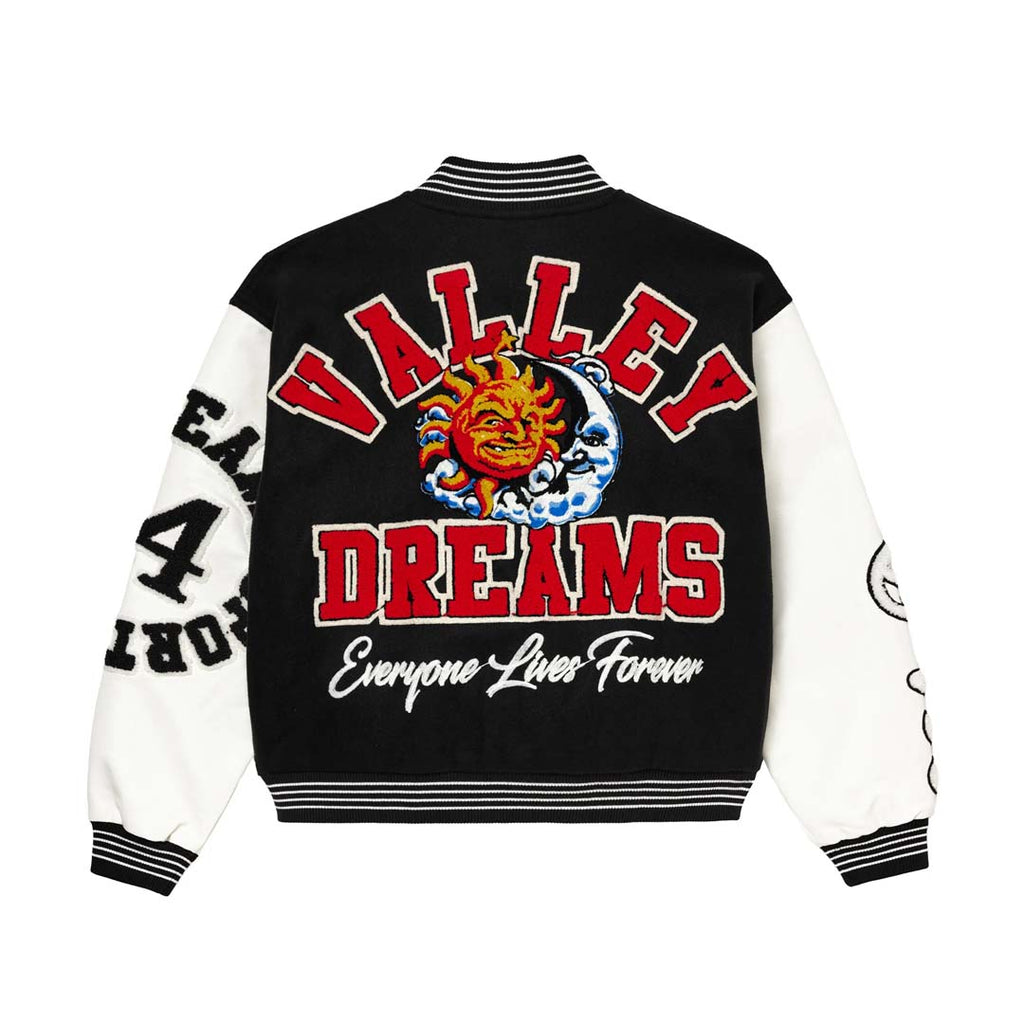 Vale Forever Alumni Black Varsity Jacket