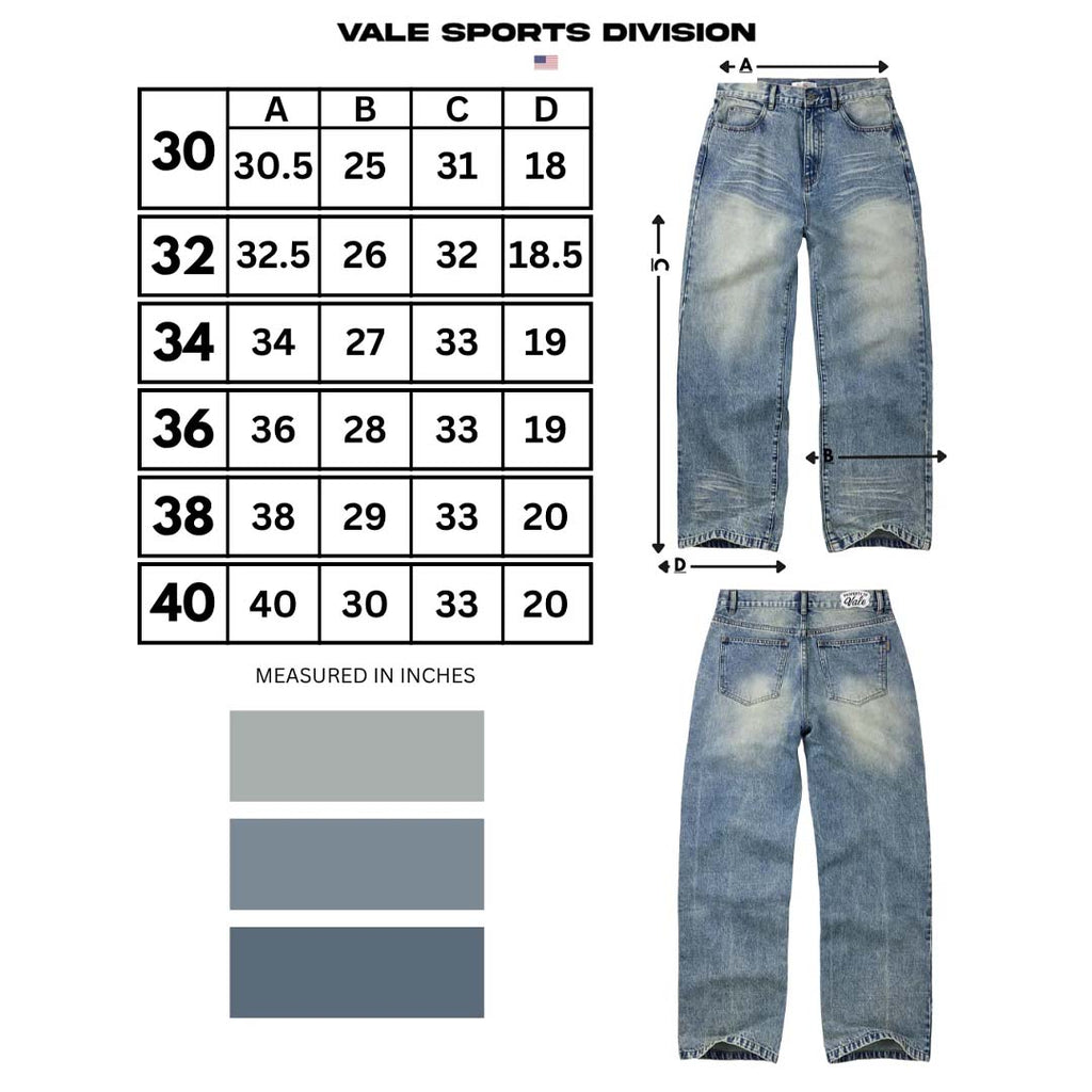 Vale Forever Basic Denim Light Wash Blue Jeans