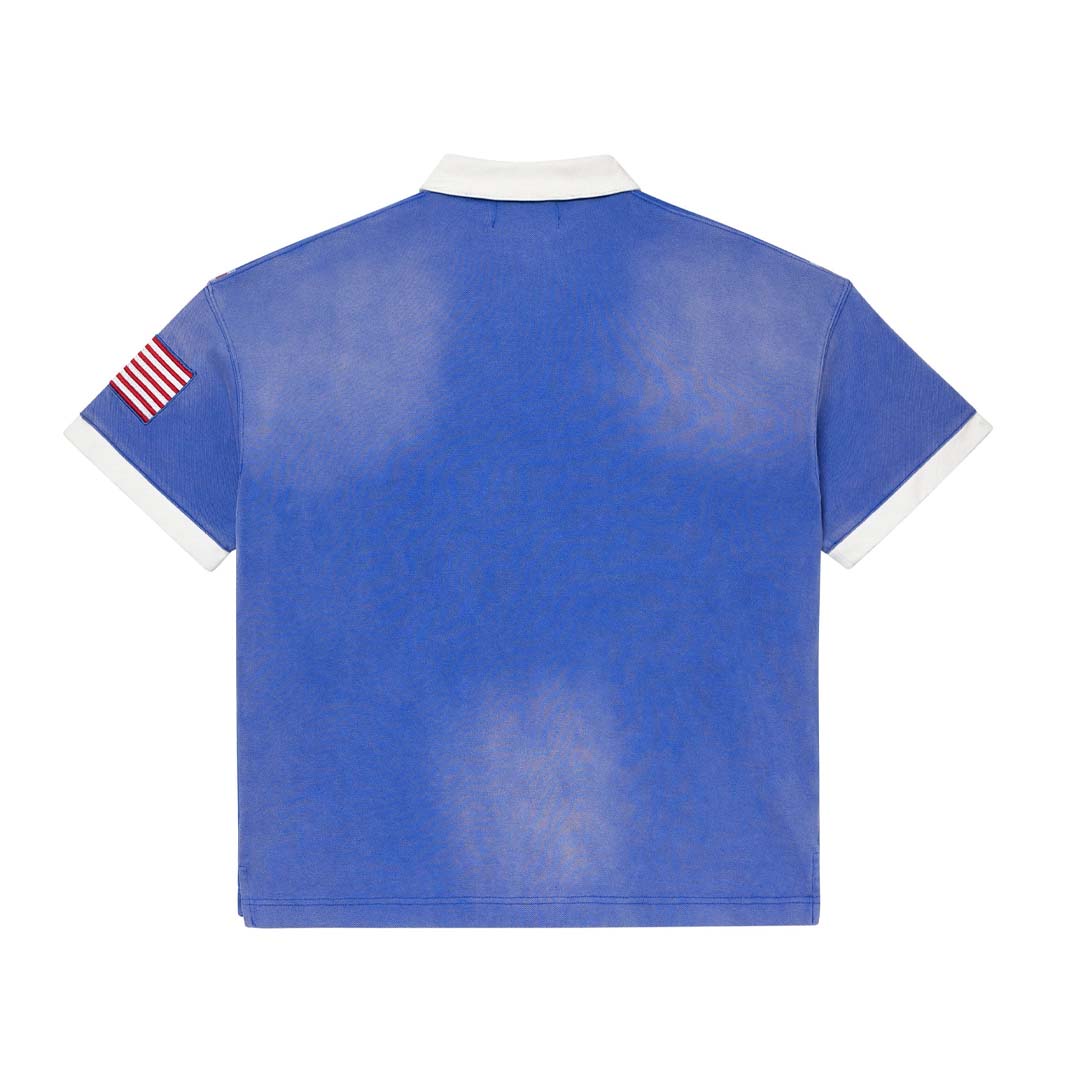Vale Forever Berlin Polo Tee Blue Red White