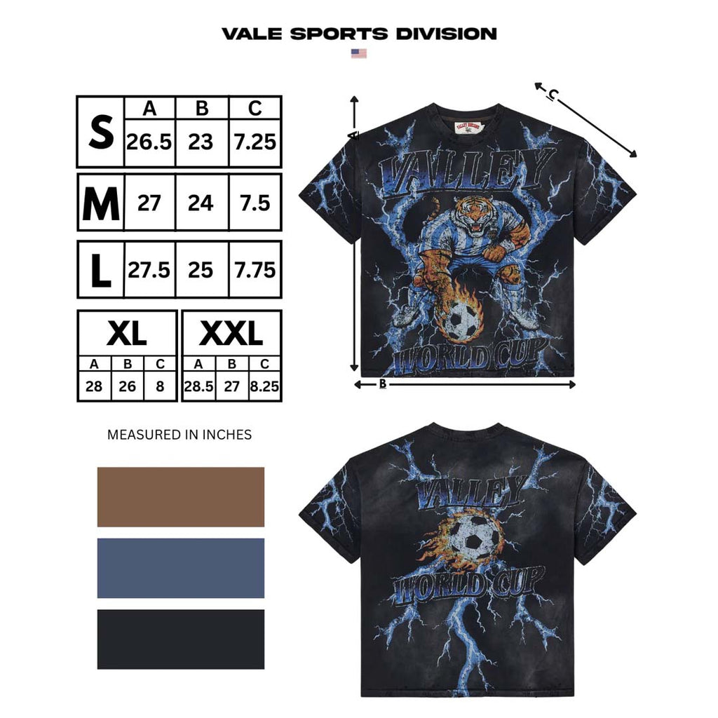 Vale Forever Black Thunder Tee Black