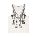 Vale Forever Chain Tank 'White'