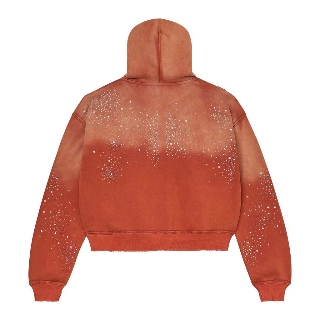 Vale Forever Classico Zip Up Hoodie 'Orange'