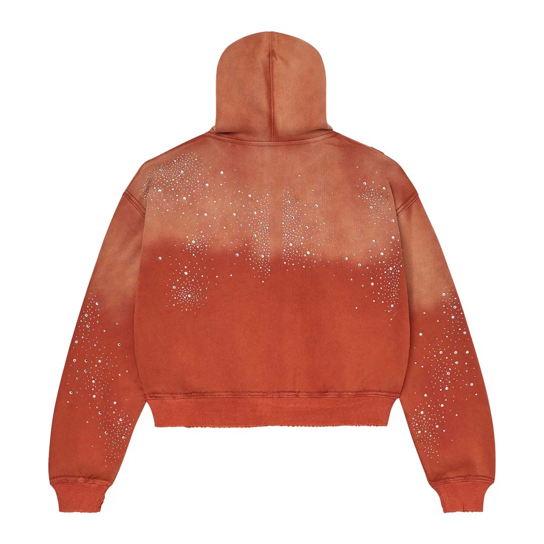 Vale Forever Classico Zip Up Hoodie 'Orange'