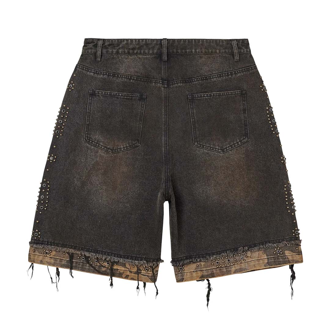 Vale Forever Double Black Denim Jorts