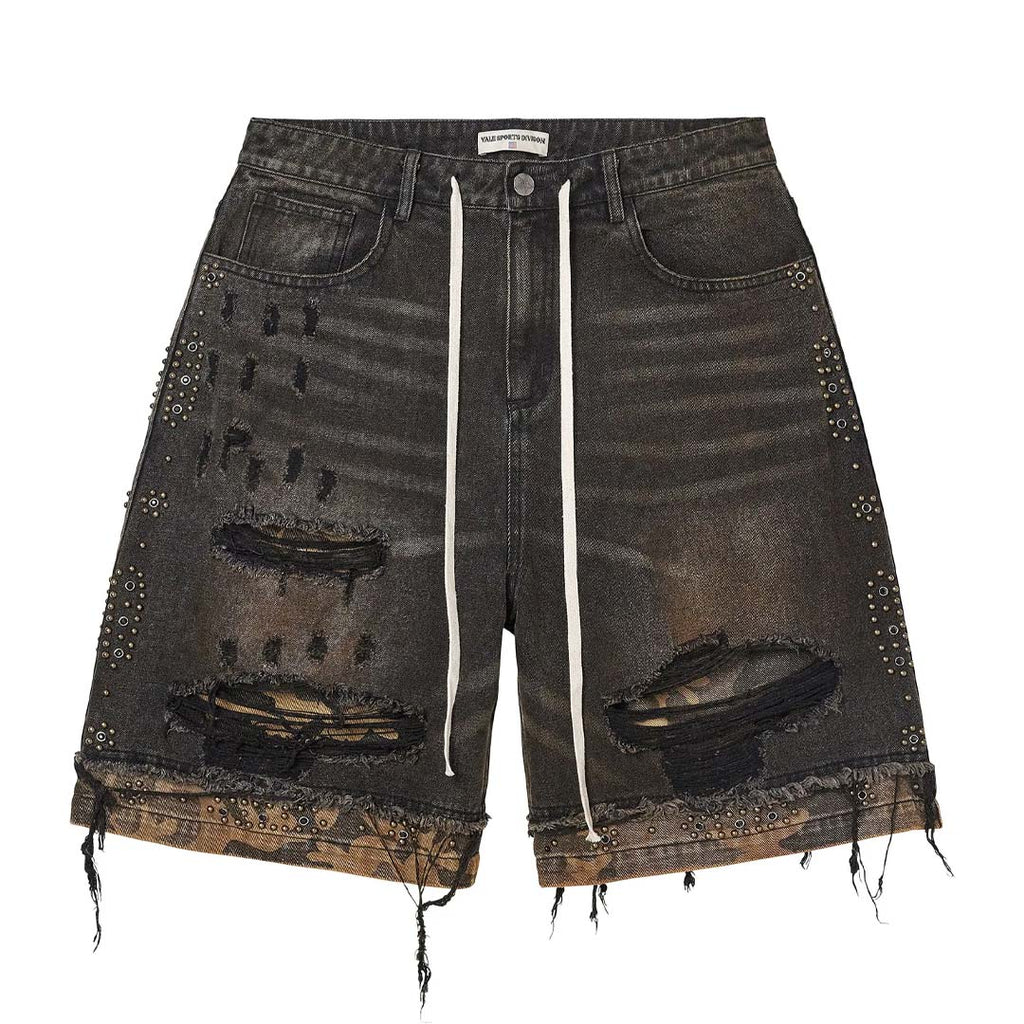 Vale Forever Double Black Denim Jorts