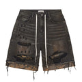 Vale Forever Double Black Denim Jorts