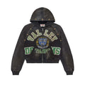 Vale Forever Gem Zip Up Hoodie Black