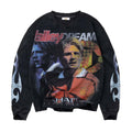 Vale Forever Goat David Beckham Long Sleeve Tee Black