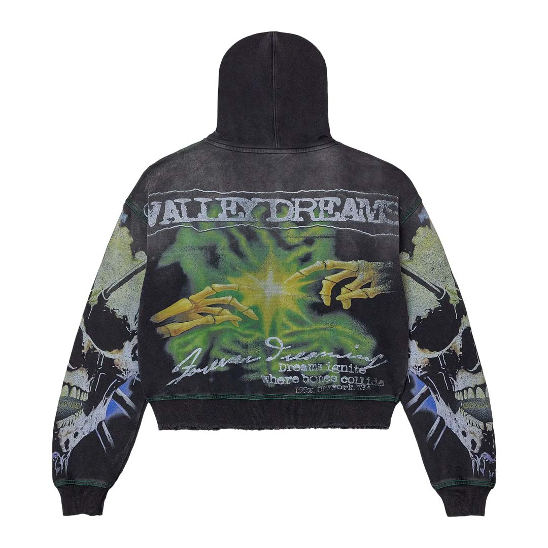 Vale Forever Grave Digger Hoodie Black