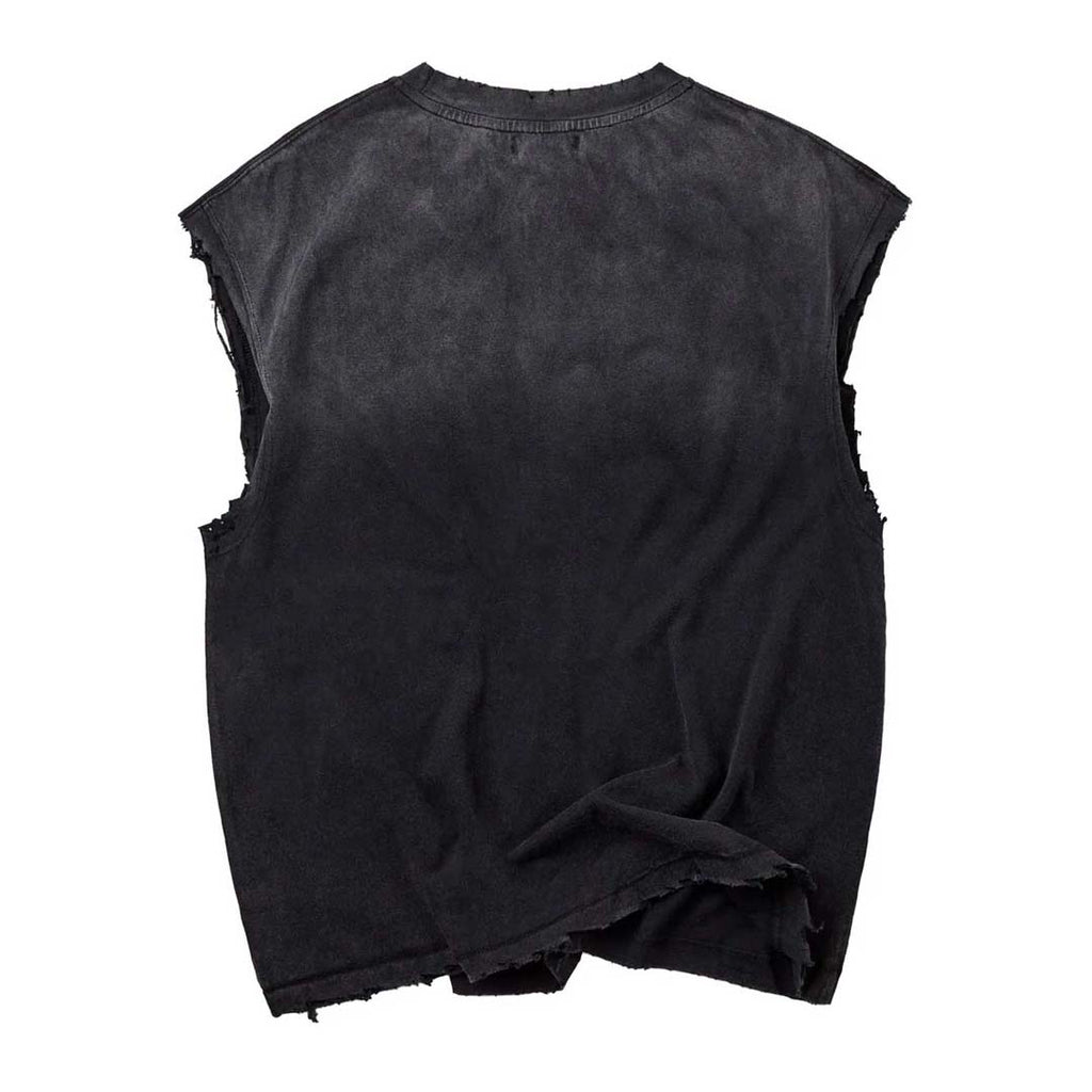Vale Forever Growth Sleeveless Tee Faded Black