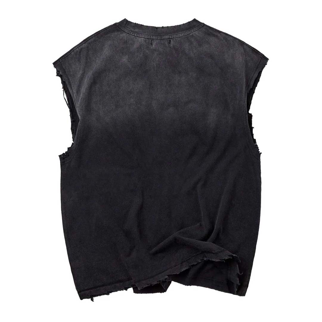 Vale Forever Growth Sleeveless Tee Faded Black