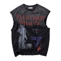 Vale Forever Growth Sleeveless Tee Faded Black