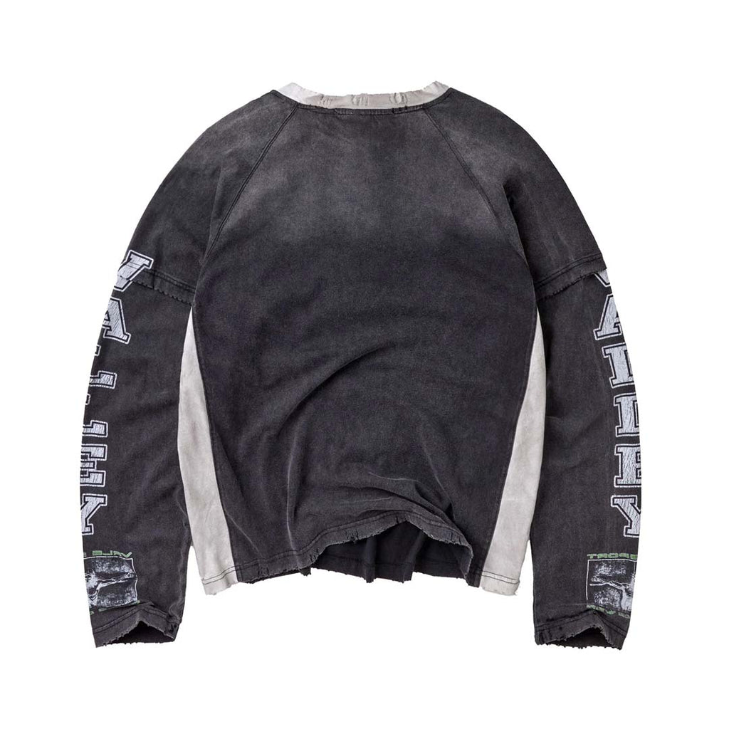 Vale Forever Holy Spirits Long Sleeve Tee Black Red