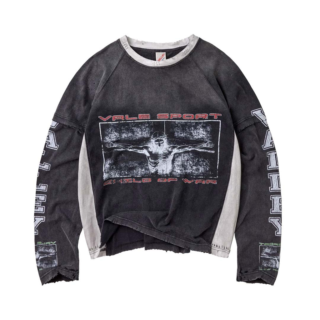 Vale Forever Holy Spirits Long Sleeve Tee Black Red