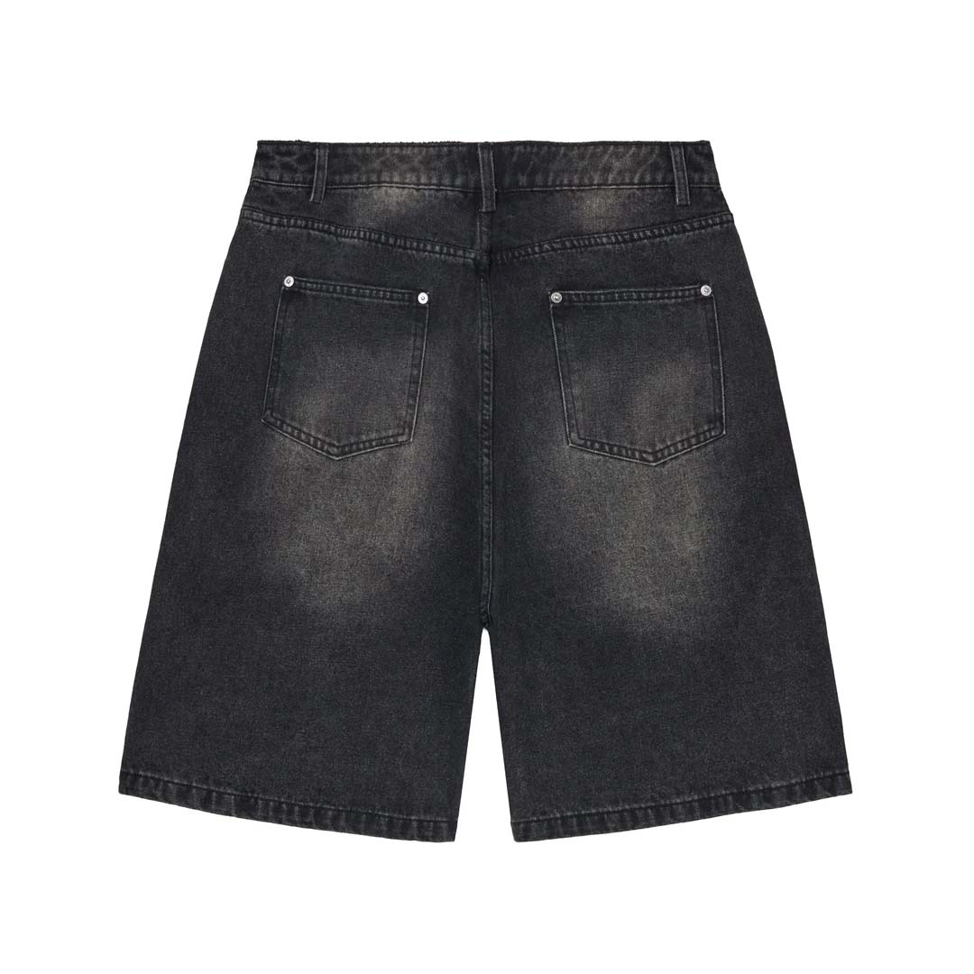 Vale Forever Ice Cream Denim Shorts Black