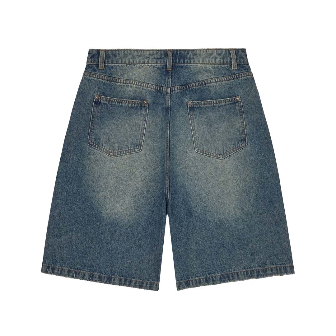 Vale Forever Ice Cream Denim Shorts Blue