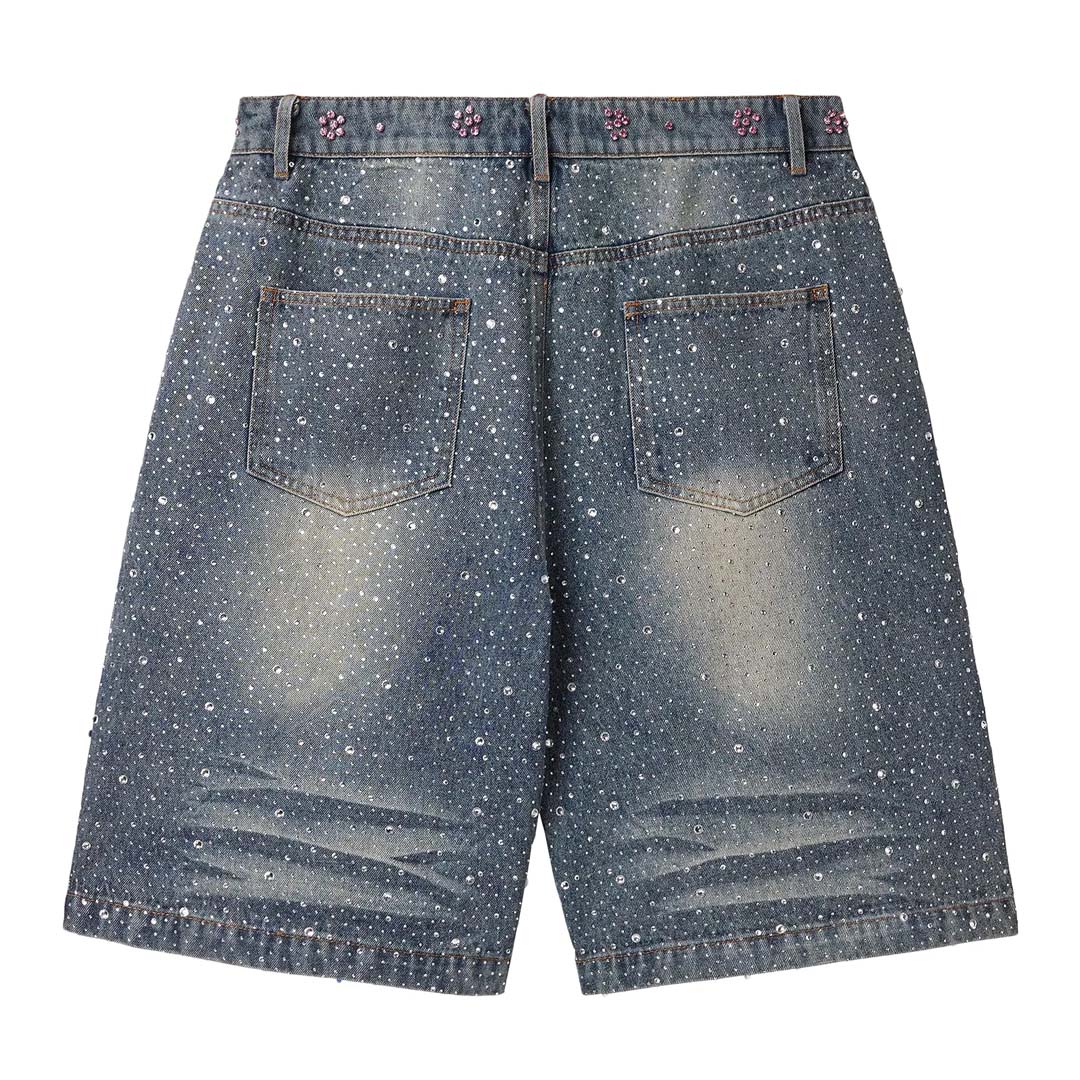 Vale Forever Iced Out Dreams Shorts 'Mid Blue'