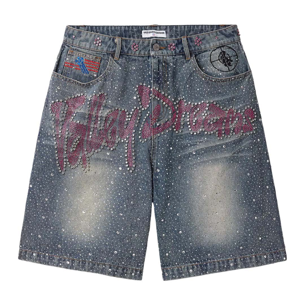 Vale Forever Iced Out Dreams Shorts 'Mid Blue'