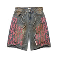 Vale Forever Pink Charm Jorts Washed Pink Denim Shorts