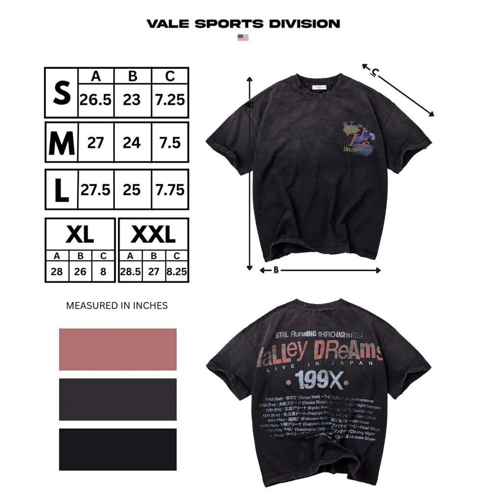 Vale Forever Rock Black Tee
