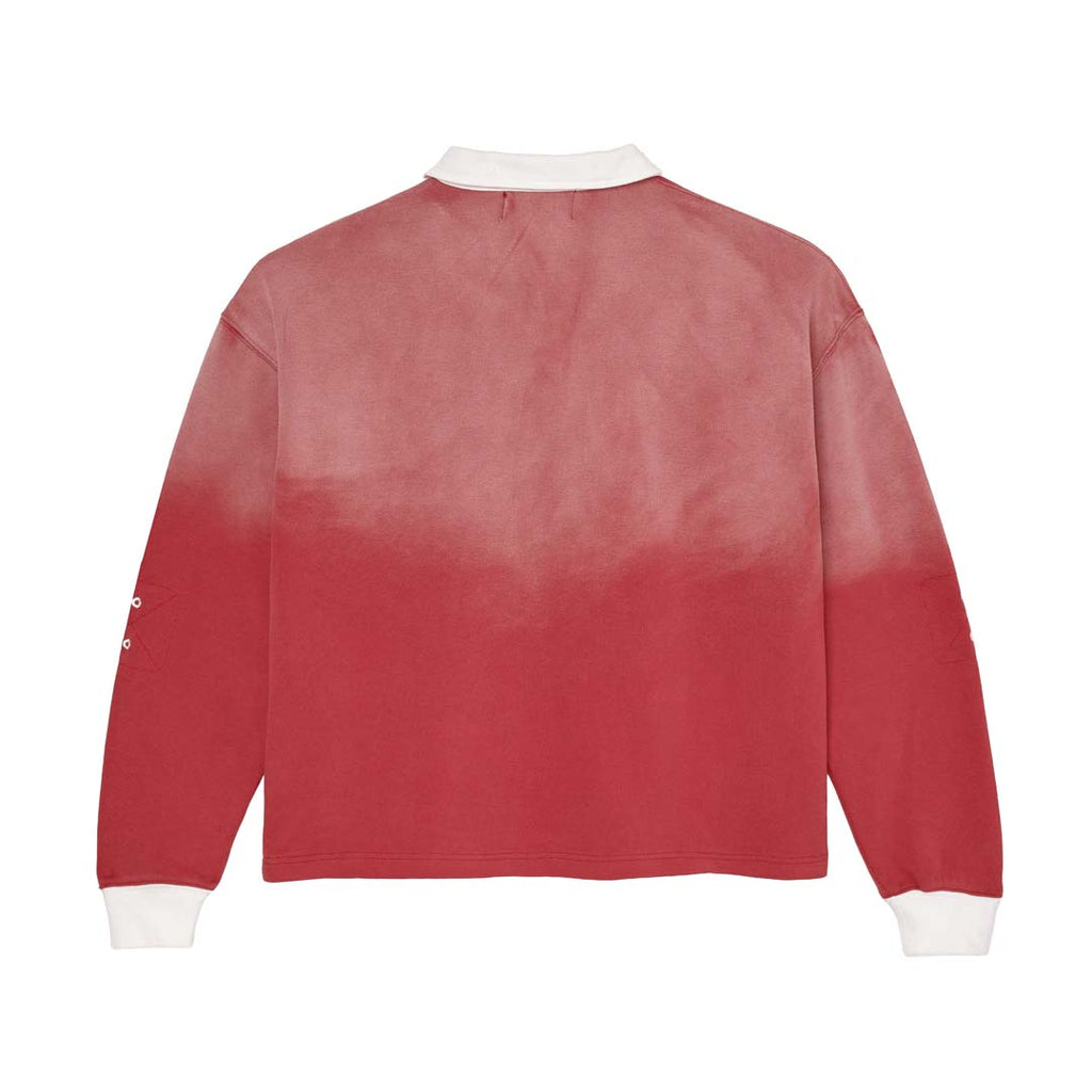 Vale Forever Rockefeller Long Sleeve Rugby Red