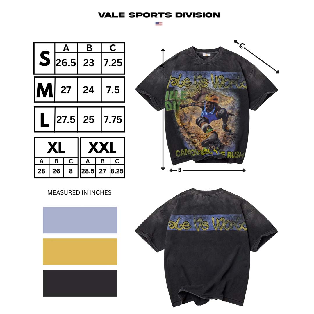 Vale Forever Rush Black Tee