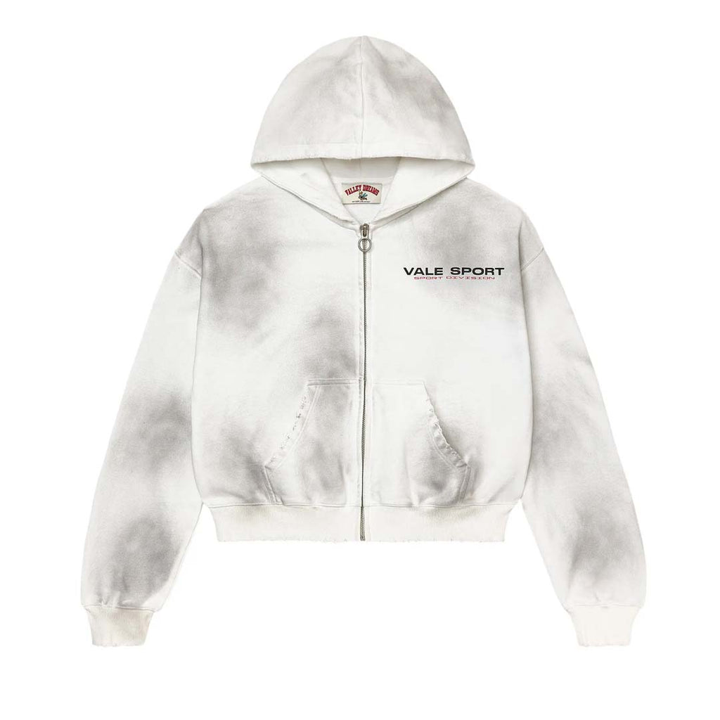 Vale Forever Staple Zip Up Hoodie 'White'
