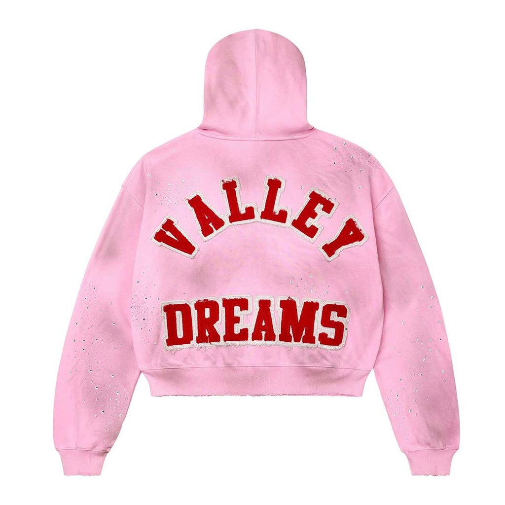 Vale Forever Venus Zip Up Hoodie Pink