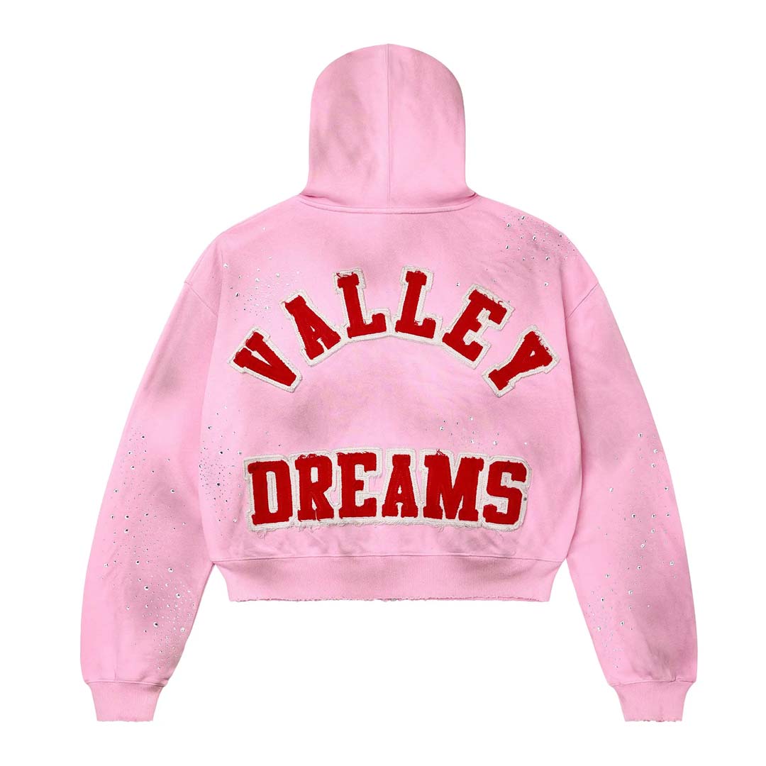 Vale Forever Venus Zip Up Hoodie Pink