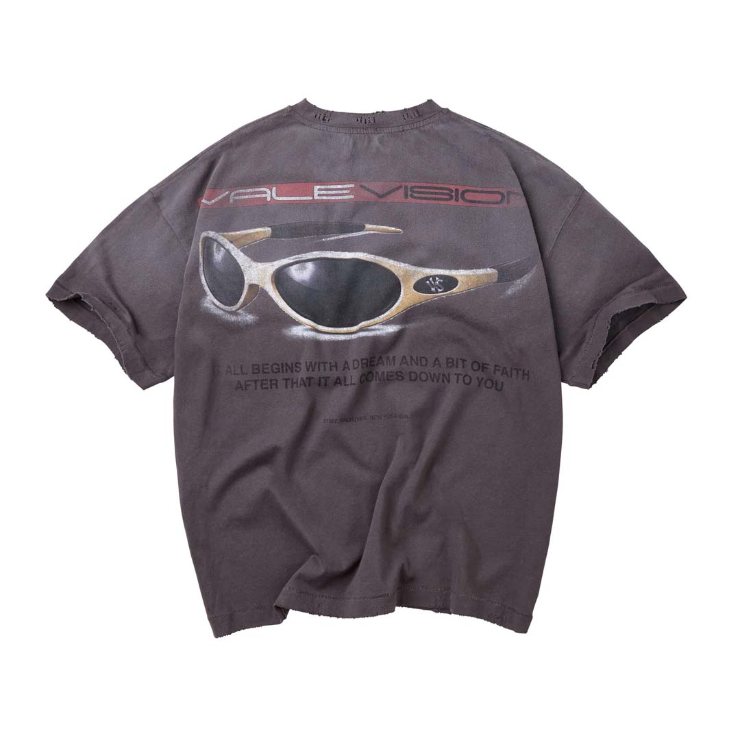 Vale Forever Vision Charcoal Tee