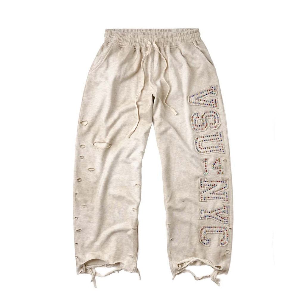Vale Forever VSU NYC Distressed Sweatpants Grey