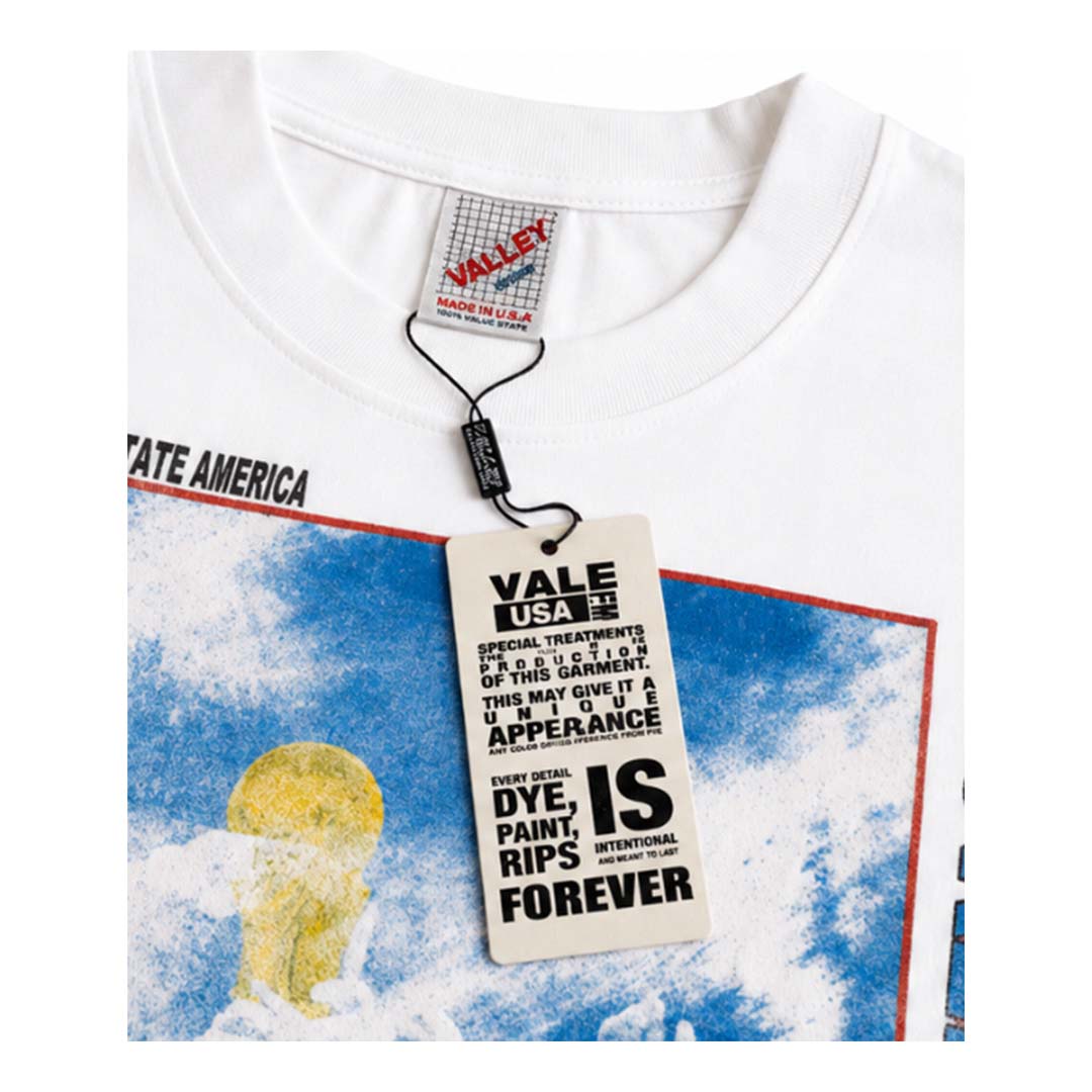 Vale Forever World Cup Trophy Soccer White Tee